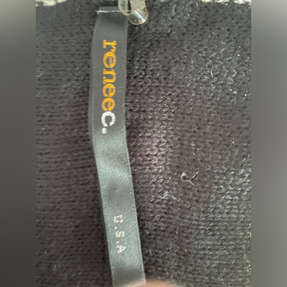 Renee C Aztec Western Fringed Open Cardigan S - Picture 10 of 10